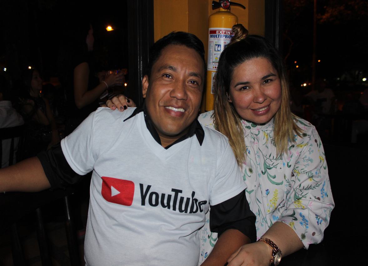 Julio Cesar Silva y Alejandra Ibagón.